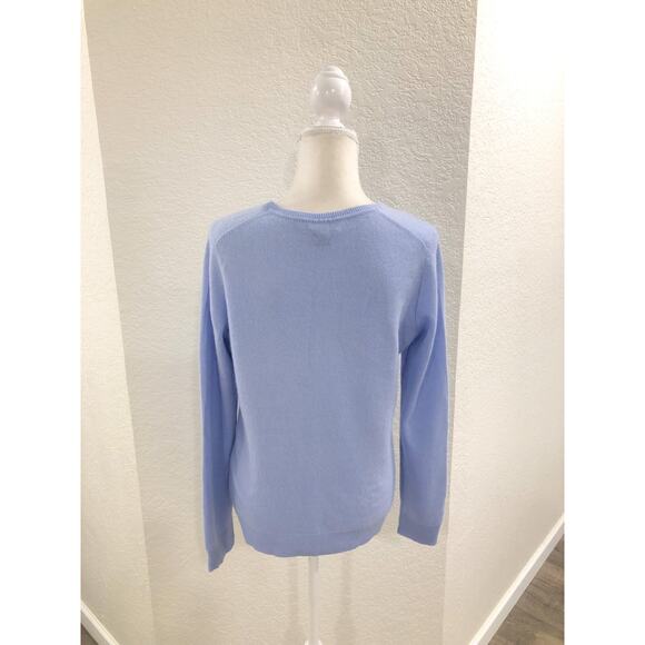 Lord and Taylor Essential 100% Cashmere Crewneck Sweater - Picture 4 of 8